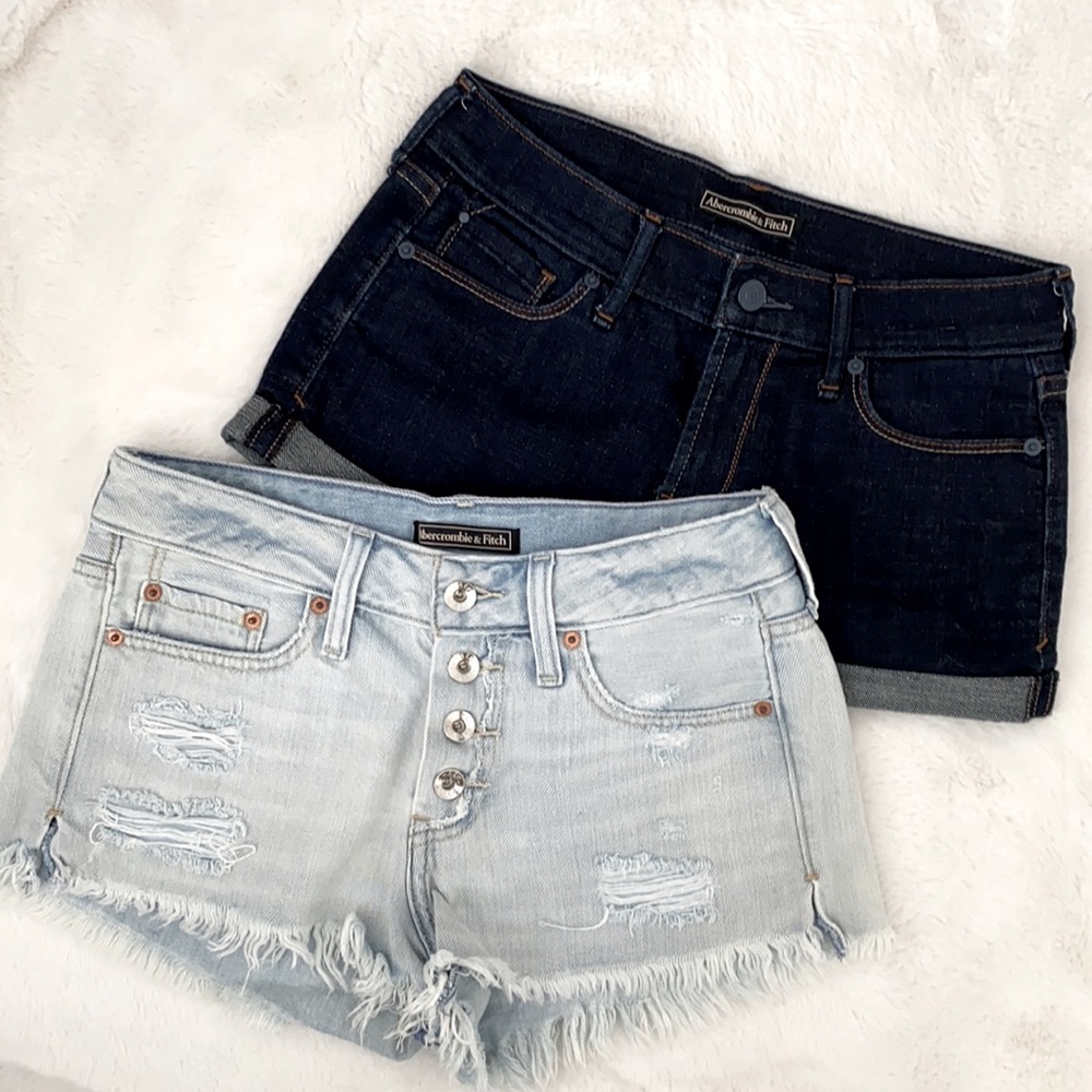 A & F jean short bundle